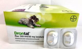 Drontal Dog Plus Flavour 150 144 50 mg   buc