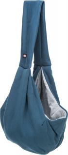 Geanta De Transport, Junior, Soft, Frontala, 22x20x60 cm, Pana la 5 kg, Albastru Gri, 28947