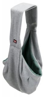 Geanta De Transport, Junior, Soft, Frontala, 22x20x60 cm, Pana la 5 kg, Gri Verde Menta, 28948