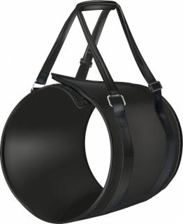Ham Reabilitare Pentru Caini, L-XL: 75-90 cm, Pana la 45 kg, Negru, 19403t