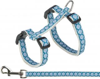 Ham si Lesa Pentru Pisici, 27-45 cm 13 mm, 1.20 m, Gri Albastru, 41903