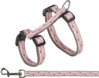Ham Si Lesa Pentru Pisici, 27-45 cm 13 mm, 1.20 m, Roz Gri, 41873
