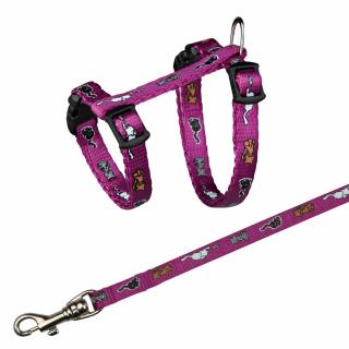 Ham Si Lesa Pentru Pisici Junior, 21-33 cm 8 mm, 1.20 m, Diverse Culori, 4144
