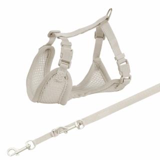 Ham Si Lesa, Soft, Pentru Caini Juniori, S-M: 26-34 cm 10 mm, 2.00 m, Gri, 15560t