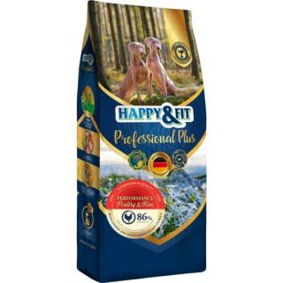 HAPPY  FIT PROFESSIONAL PLUS ADULT PERFORMANCE PASARE sI OREZ 15 + 3KG GRATIS (18KG)