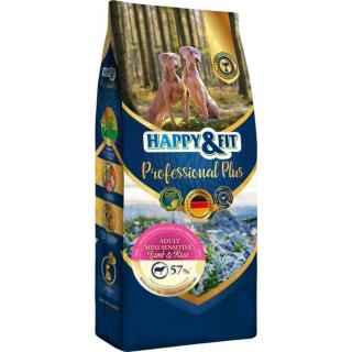 HappyFit Professional Plus Adult Mini Sensitive Miel si Orez 18kg