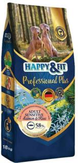 HAPPYFIT PROFESSIONAL PLUS ADULT SENSITIVE HIPOALERGENICA  SOMONOREZ 18KG