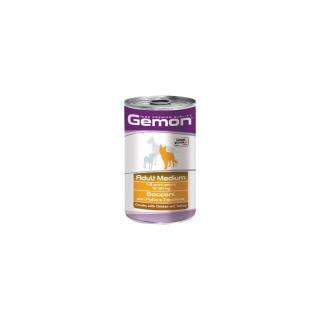 Hrana Umeda Pentru Caini, Gemon Medium Adult, Pui Si Curcan, 1250 g