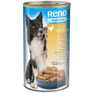 Hrana Umeda Pentru Caini, Reno Adult, Pasare, 1240 g