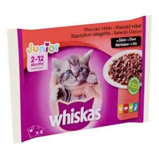 Hrana Umeda pentru Pisici Whiskas Junior Selectii Clasice 100g