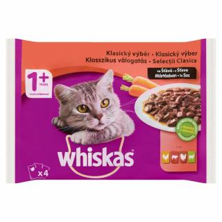 Hrana Umeda pentru Pisici Whiskas Selectii Carne si Legume 100g