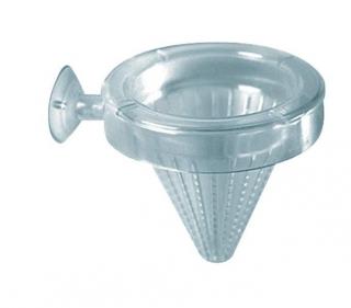 Hranitor Din Plastic Pentru Pesti, Transparent, 7x7 cm, A117