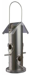 Hranitor Exterior, Suspendat, Metal Plastic, 800 ml 25 cm, Argintiu, 55632