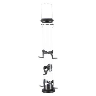Hranitor Exterior Suspendat, Plastic, 1,000 ml 48 cm, Negru, 55636