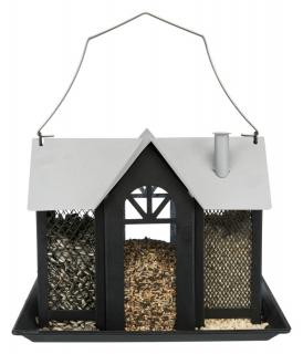 Hranitor Exterior, Villa, 2000 ml 26x19x19 cm, Negru, 55410