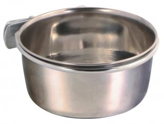 Hranitor Inox Pentru Pasari, Atasare Cu Surub, 300 ml 9 cm, 5497