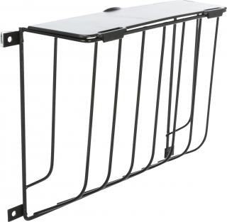 Hranitor Metalic Pentru Rozatoare, Cu Capac, 22x16x6 cm, Negru, 60895