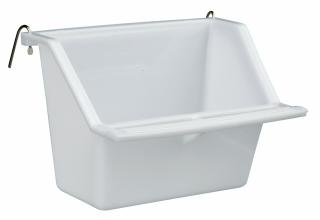 Hranitor Plastic Pentru Pasari, 200 ml 11x9 cm, Diverse Culori, 5473