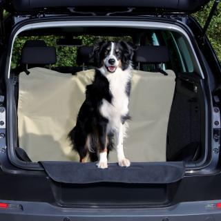 Husa Protectie Portbagaj Auto, 1.80x1.30 m, Bej Negru, 13238t