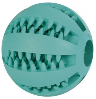 Jucarie Pentru Caini, Denta Fun, Minge, Aroma Menta, Cauciuc, 5 cm, 3259