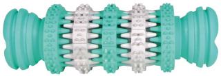 Jucarie Pentru Caini, Denta Fun, Os, Aroma Menta, Cauciuc, 11.5 cm 32943