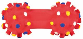 Jucarie Pentru Caini, Junior, Mini Gantera, Latex, 10 cm, Diferite Culori, 35611