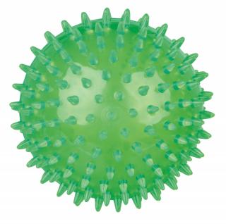 Jucarie Pentru Caini, Minge Arici, Plutitoare,12 cm, Lime, 33652