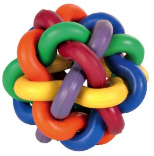 Jucarie Pentru Caini, Minge Innodata, Cauciuc, 7 cm, Multicolora, 32621