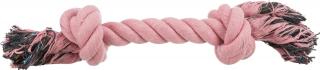 Jucarie Pentru Caini, Sfoara Cu 2 Noduri, 470 g 40 cm, Diverse Culori, 3276