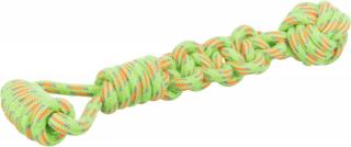 Jucarie Pentru Caini, Sfoara Cu Minge Nod, 8 38 cm, Diferite Culori, 35697