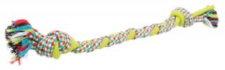Jucarie Pentru Caini, Sfoara Impletita, Bumbac TPR, 50 cm, 35698