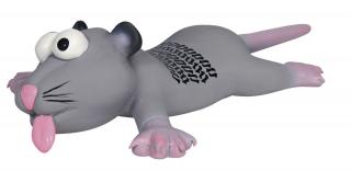 Jucarie Pentru Caini, Sobolan Soarece, Latex, Cu Sunet, 22 cm, 35232t