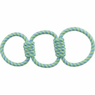Jucarie Pentru Caini, Tugger, 42 cm, Albastru Petrol Lime, 33663