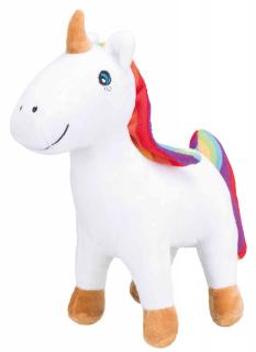 Jucarie Pentru Caini, Unicorn, Plus, Cu Sunet, 25 cm, Albastru, 36038