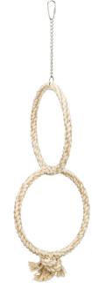 Jucarie Pentru Pasari, Inele De Franghie, 16 cm, 51690