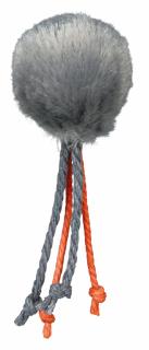 Jucarie Pentru Pisici, Minge Cu Snur, Plus, 4 cm 4126t