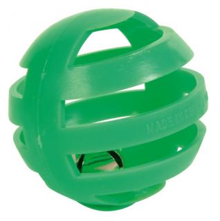 Jucarie Pentru Pisici, Set 4 X Mingi Plastic, Cu Clopotel, 4 cm 4521t
