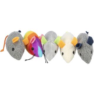 Jucarie Pentru Pisici, Soarece Plus, 7 cm, Diferite Culori, 41112t