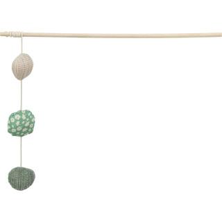 Jucarie Pentru Pisici, Undita Cu 3 Mingi, 40 cm, 41193t