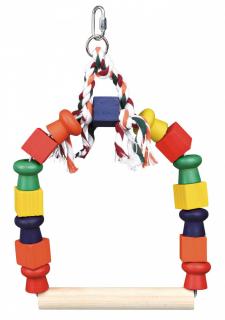 Leagan Arc Pentru Pasari, Lemn, 20x29 cm, 5829t