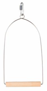 Leagan Arc Pentru Pasari, Lemn Metal,10x22 cm, 5826