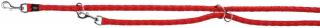 Lesa Cavo Coarda, Reglabila, L-XL: 2 m 18 mm, Rosu, 143603