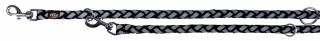 Lesa Cavo Coarda, Reglabila Reflectorizanta, L-XL: 2.00 m 18 mm, Negru, 135901t