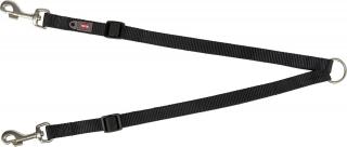 Lesa Dubla Premium, XS-S: 40-70 cm 10mm, Negru, 2011801