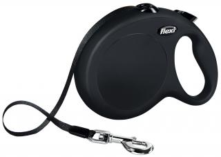 Lesa Flexi Clasic, Banda, L: 8 m 50 kg, Negru, 11731
