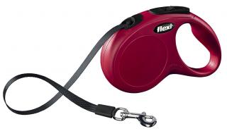 Lesa Flexi Classic, Banda, S: 5 m 15 kg, Rosu, 11833