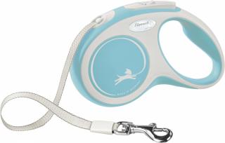 Lesa Flexi Comfort, Banda, S: 5 m 15 kg, Albastru Deschis, 213404