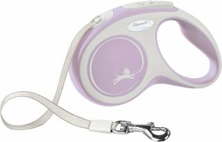 Lesa Flexi Comfort, Banda, S: 5 m 15 kg, Roz, 213406