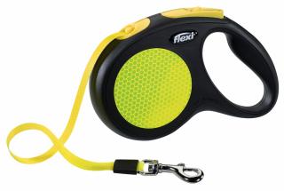 Lesa Flexi Neon, Banda, M: 5 m 25 kg, Galben Neon, 209321