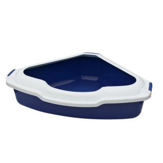 Litiera De Colt, Cu Rama, 56 x 43 x 14 cm, Albastru, Q31N